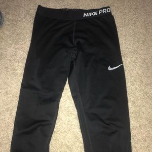 nike pro running leggings